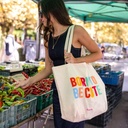 BOLSA COMPRA "BORN TO BE CUTE"