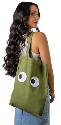 BOLSA COMPRA OJOS VERDE