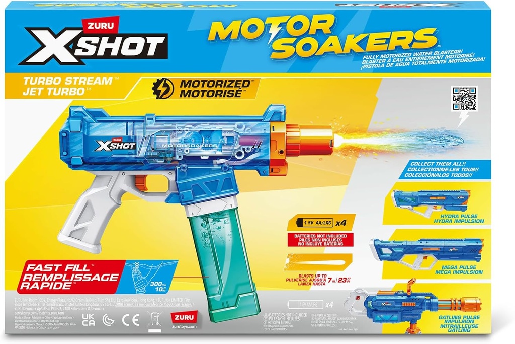 PISTOLA AGUA MOTOR SOAKER