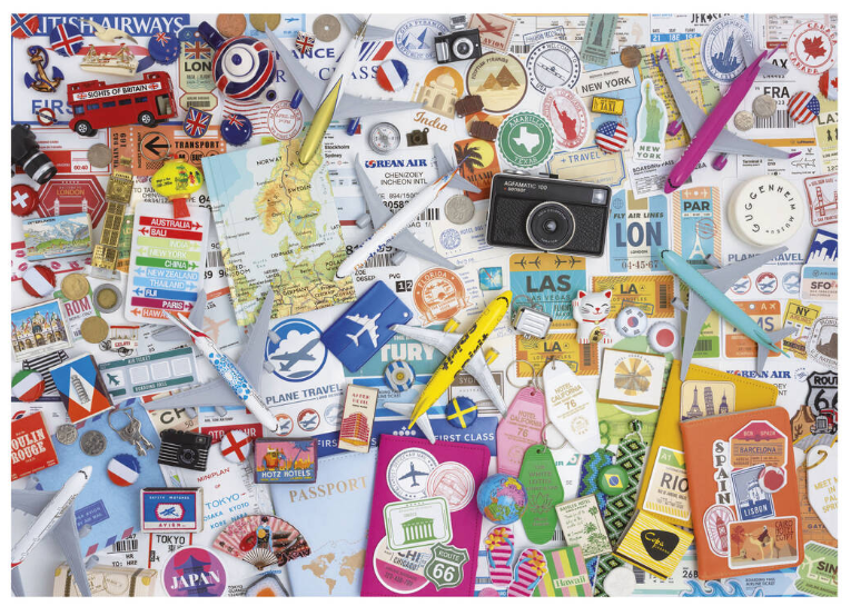PUZ.1000 COLLAGE DE VIAJES