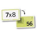 BARAJA FLASH CARDS MULTIPLIC.