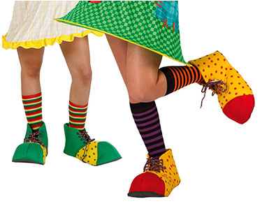 ZAPATOS PAYASO ADULTO 35 CM.