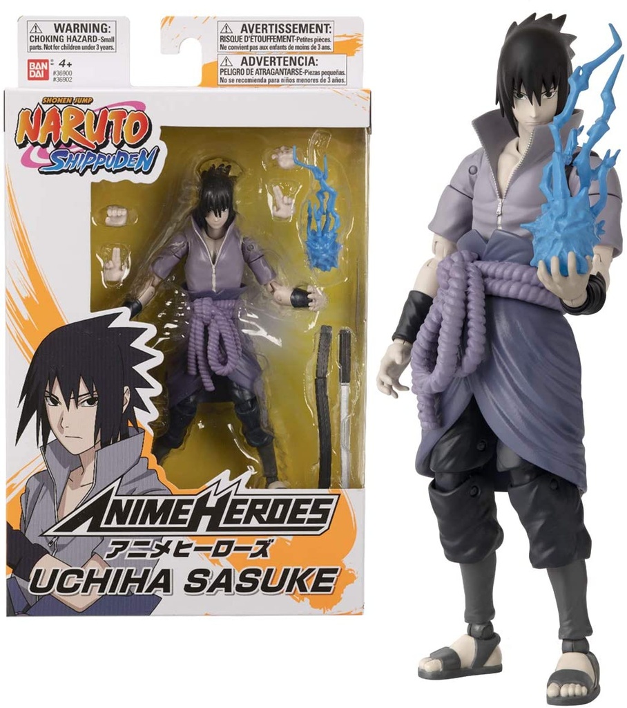 ANIME HEROES NARUTO-SASUKE
