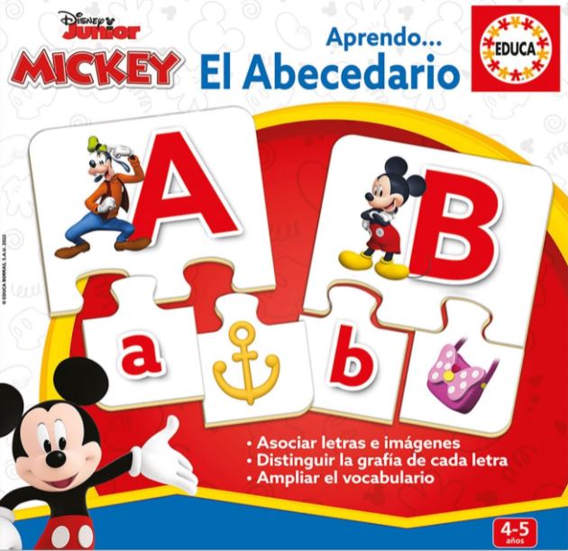 ABECEDARIO MICKEY & FRIENDS