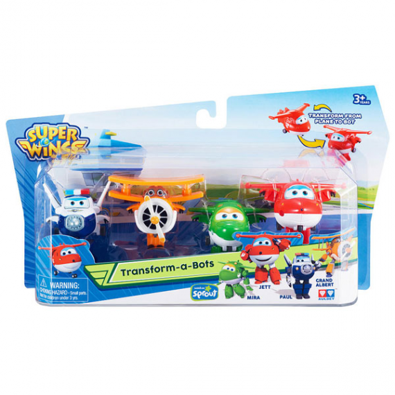 SUPERWINGS TRANSFORM PACK 4