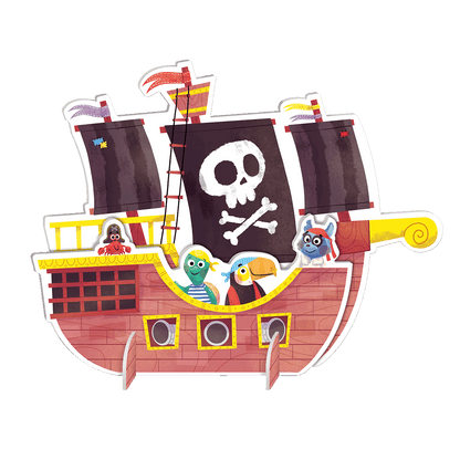 PUZZLE XXL PIRATAS