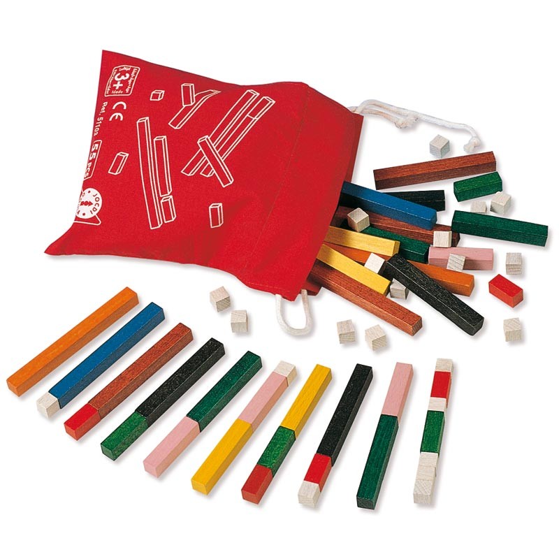 JUEGO DE REGLETAS 10x10 BOLSA