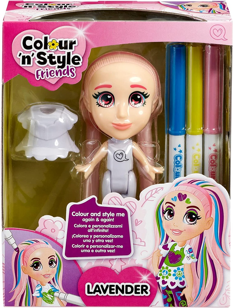 COLOUR'N'STYLE FRIENDS LAVENDE