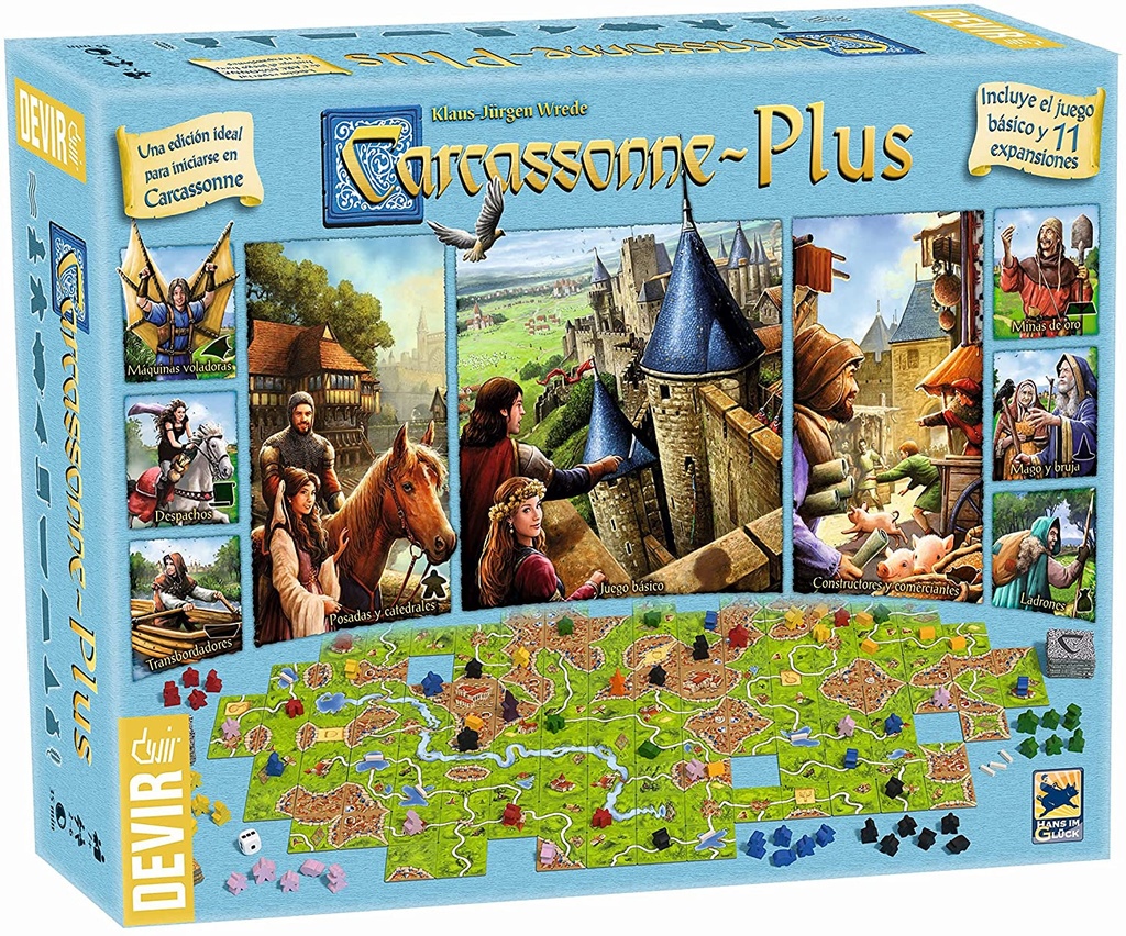 CARCASSONNE PLUS