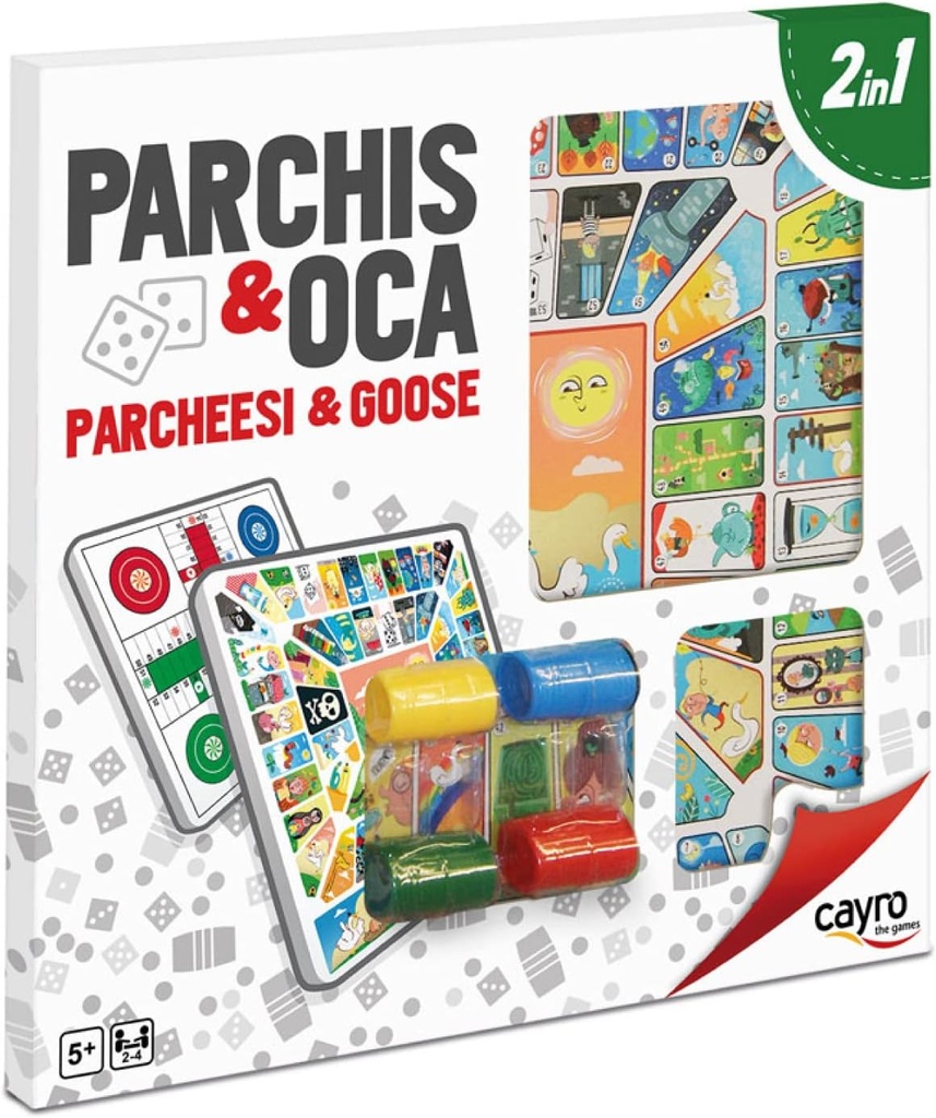 PARCHIS/OCA 4 JUG.C/ACCESORIOS