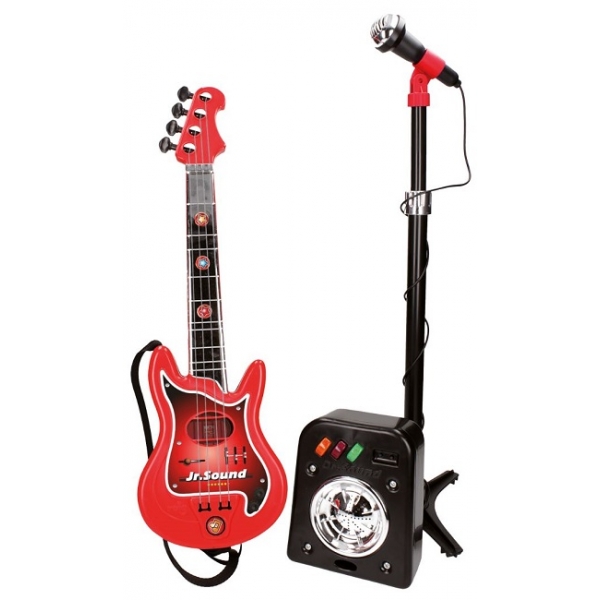 GUITARRA+MICRO+BAFLE FLASH