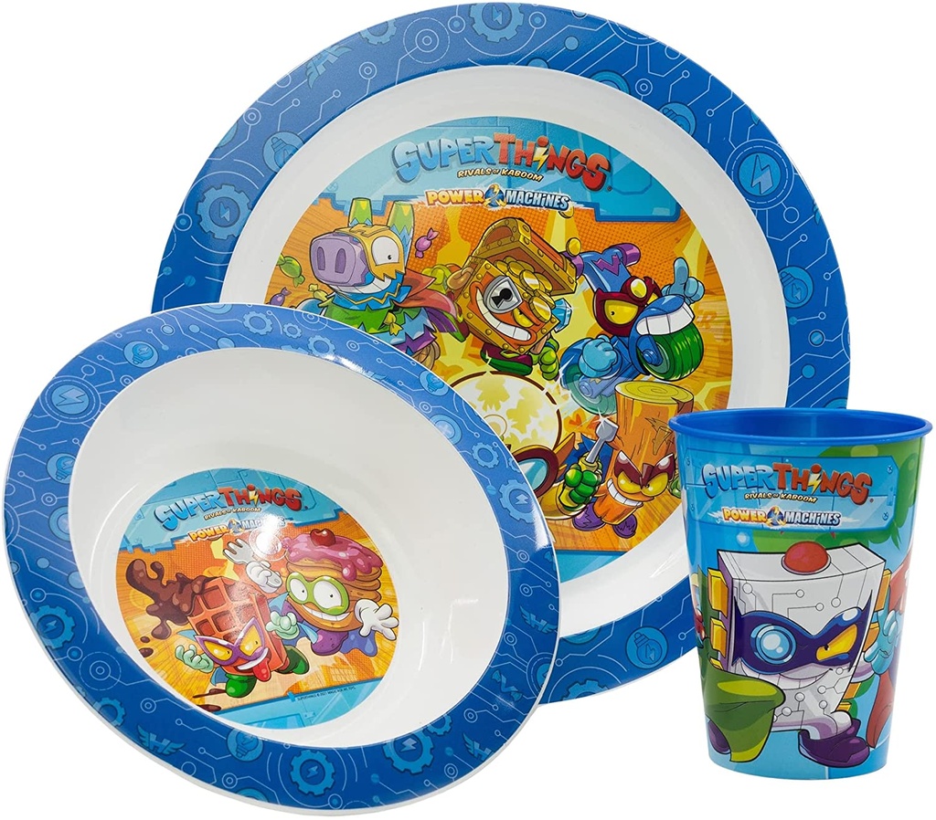 VAJILLA SUPERZINGS 3P.MICRO