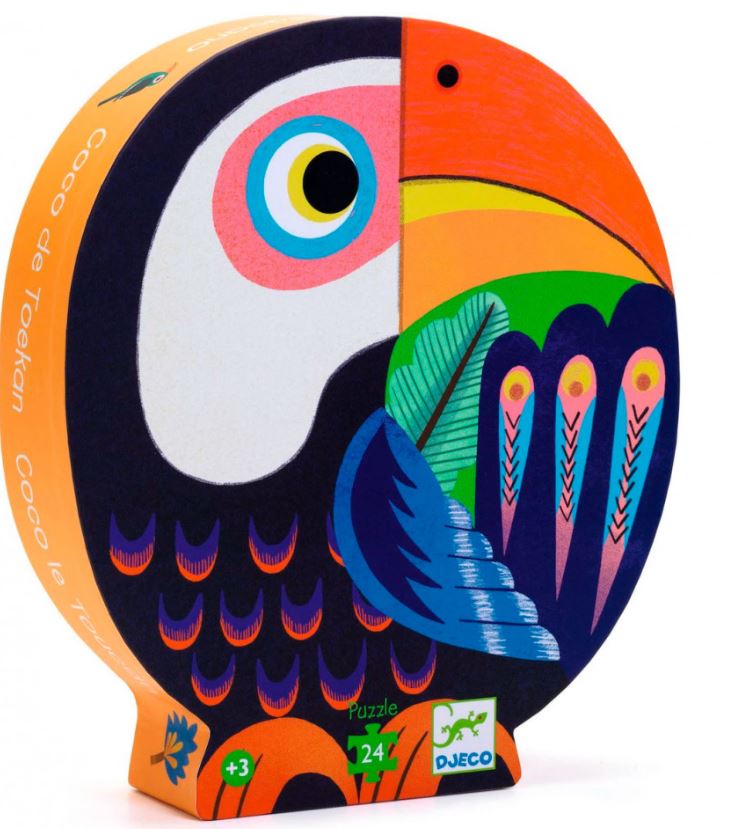 PUZZLE SILUETA COCO EL TUCAN