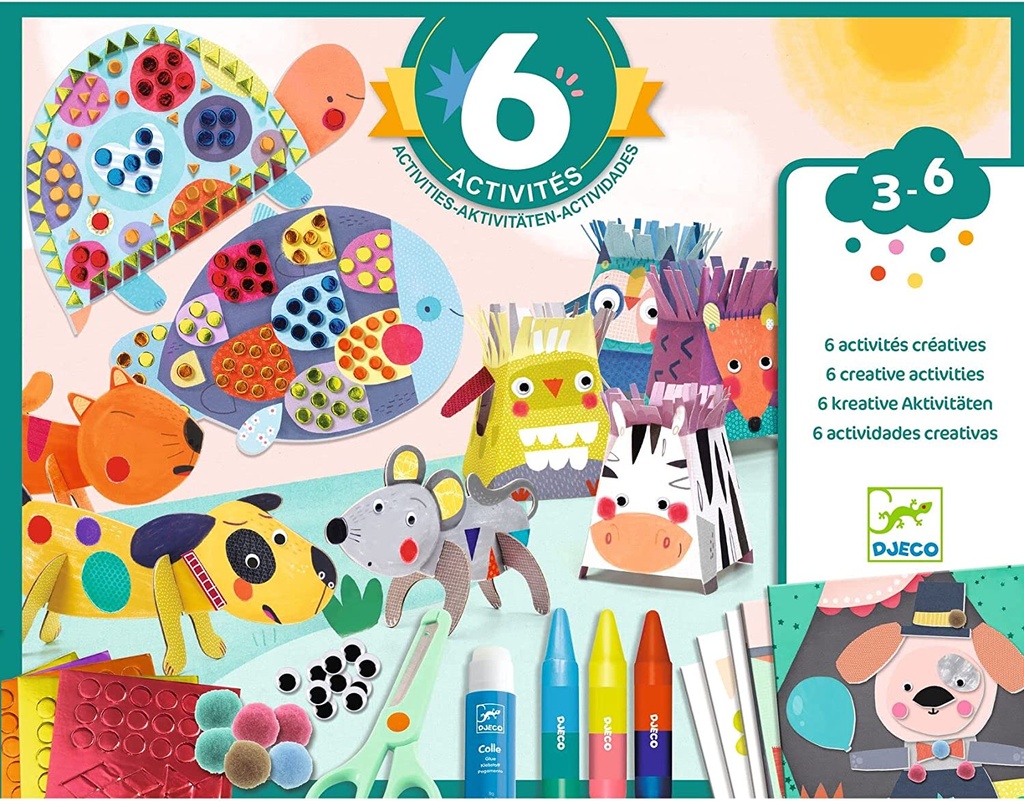 COFRE MULTIACTIV.ANIMALES/CASA