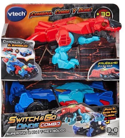 SWITCH-GO SUPERDINO 3 EN 1