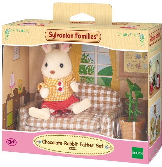 SOFA CONEJO CHOCOLATE SYLV.