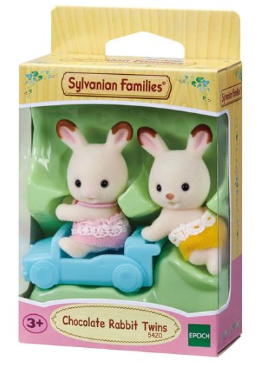 GEMELOS CONEJOS CHOC.SYLV.
