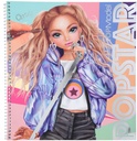 CUADERNO COLOREAR POPSTAR TOP MODEL