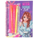 CUADERNO DOODLE NEON+BOLIS TOP MODEL