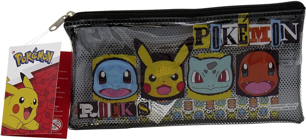 PORTATODO POKEMON C/MAT.ESC.