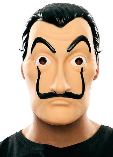 MASCARA LADRON LA CASA DE PAPE