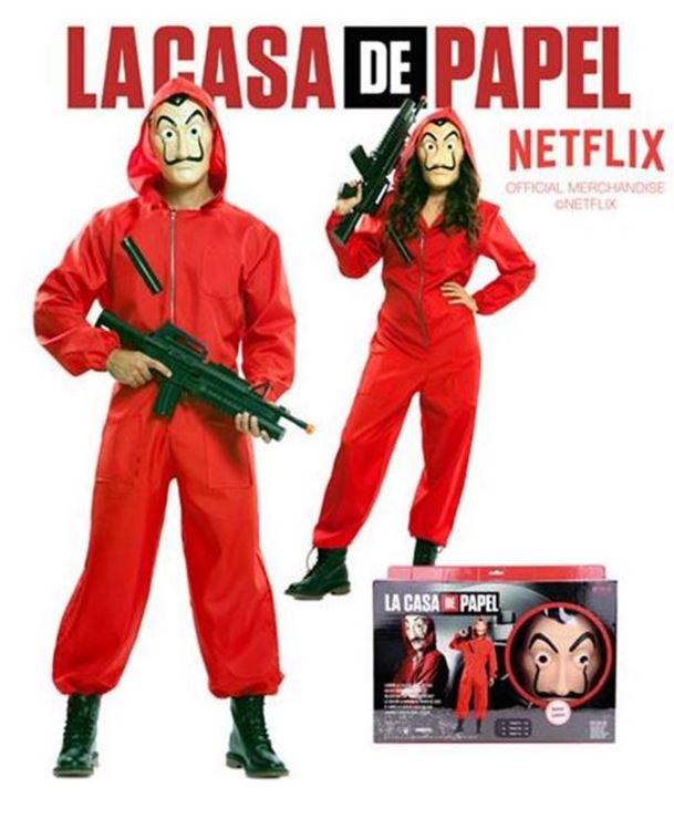 DISFRAZ LADRON CASA P.LUXE TXL