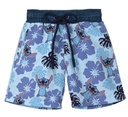 BERMUDA BAÑO STITCH AZUL T.M