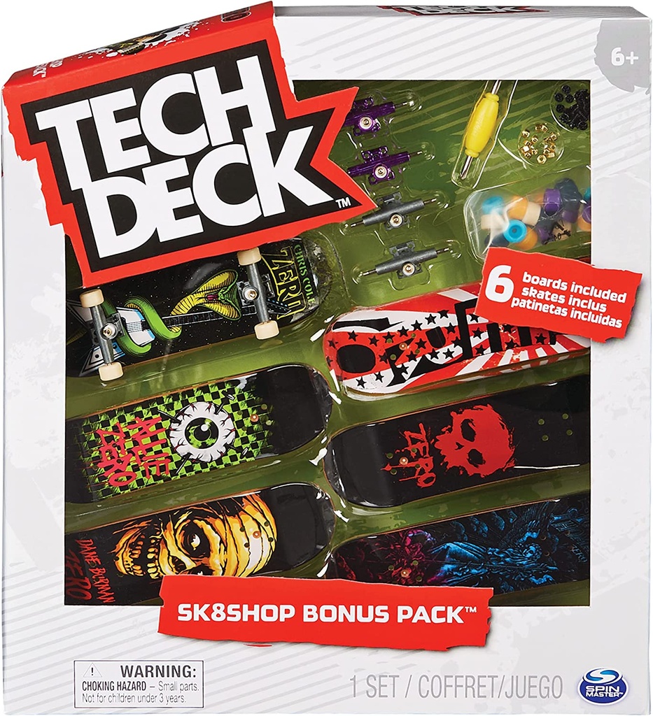 TECH DECK SKATE BONUS PACK