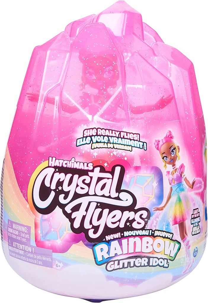 CRYSTAL FLYERS RAINBOW GLITTER