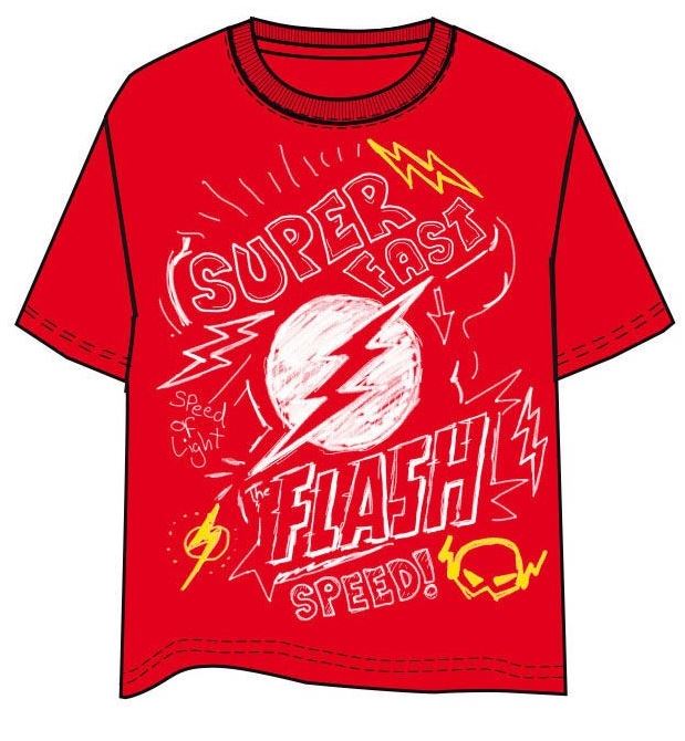 CAMISETA FLASH ROJO T.XXL