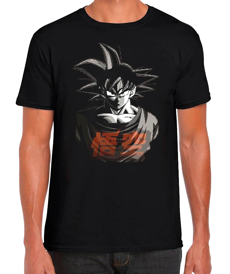 CAMISETA GOKU NEGRA T.S
