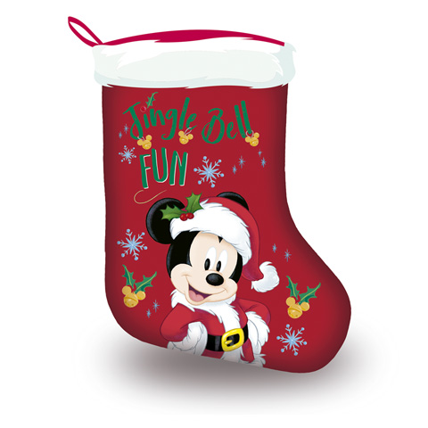 CALCETIN PAPA NOEL MICKEY 42CM