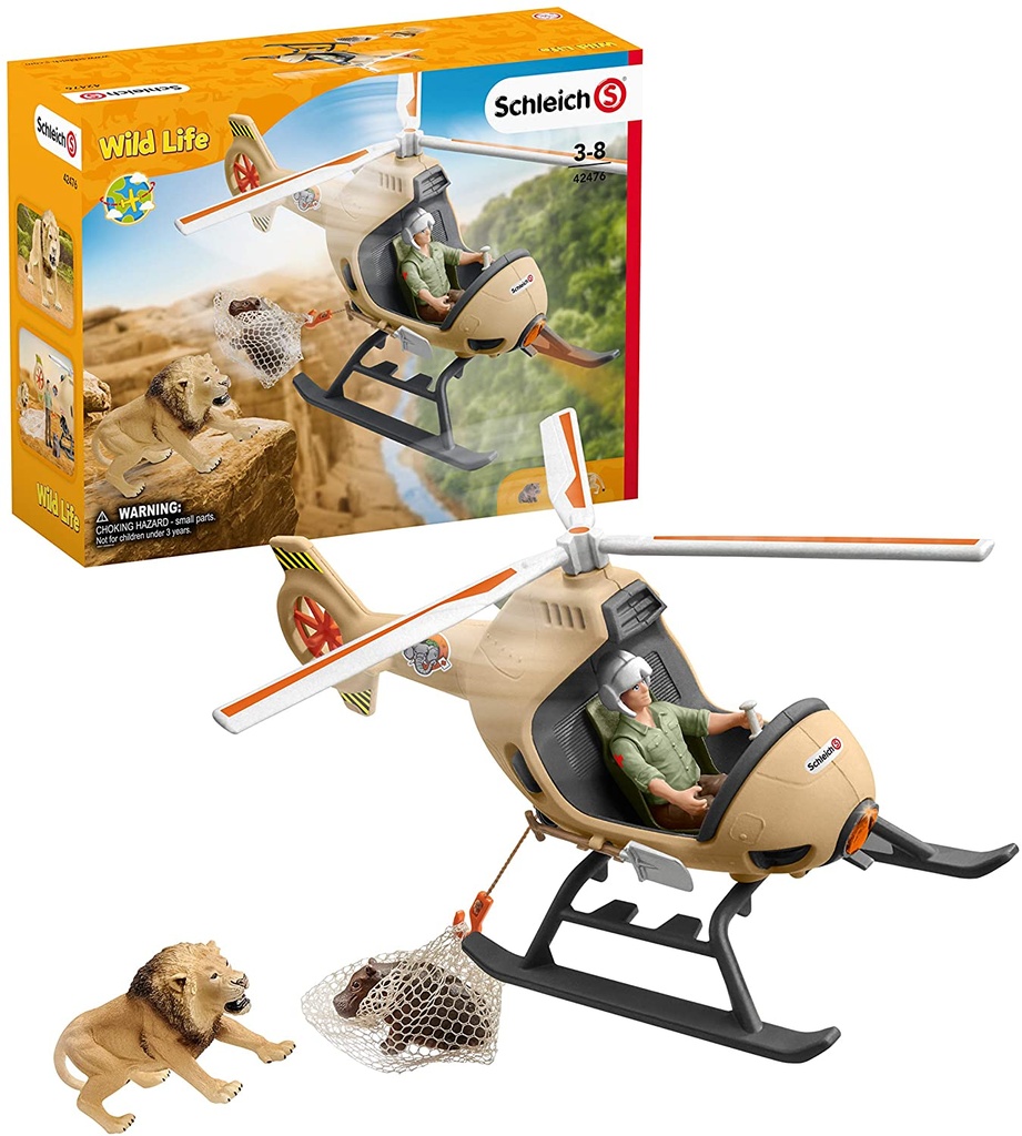 HELICOPTERO SALVAMENTO ANIMALES