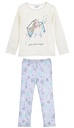 PIJAMA FROZEN LARGO BLANCO T.5