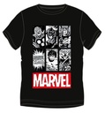 CAMISETA MARVEL NEGRA M/C T.S