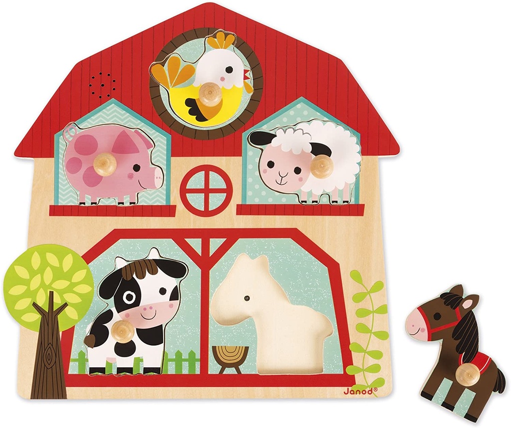 PUZZLE MUSICAL AMIGOS GRANJA
