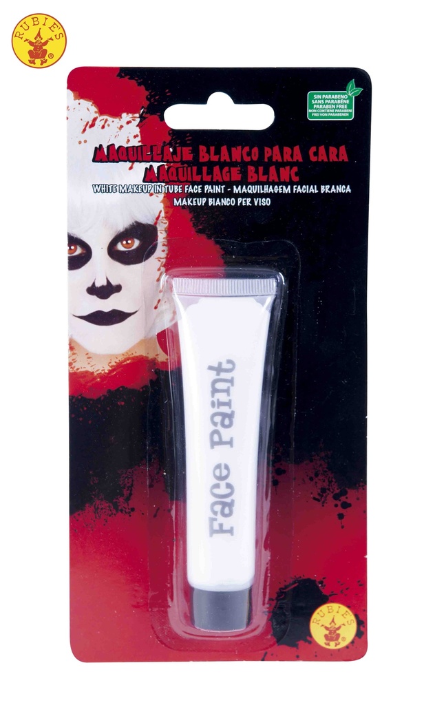 MAQUILLAJE CARA BLANCO