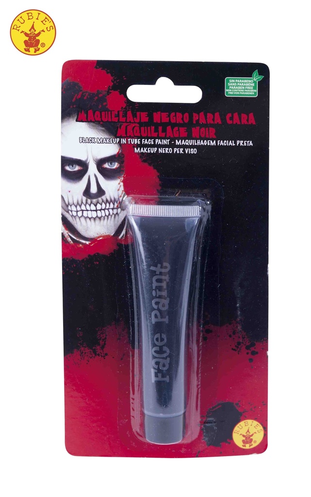MAQUILLAJE CARA NEGRO