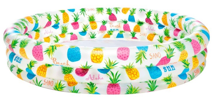 PISCINA 3 AROS PECES 132 CM.