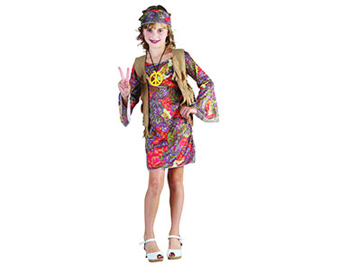 DISFRAZ HIPPIE NIÑA