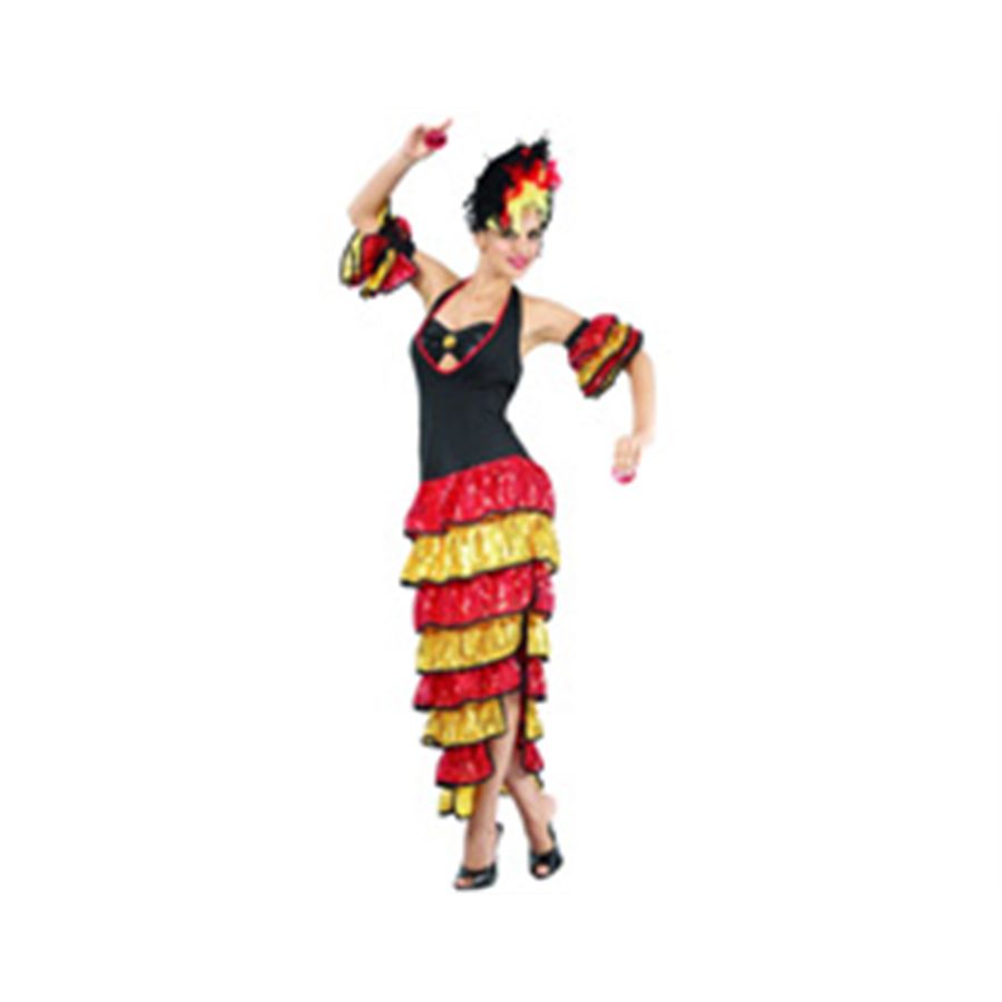 DISFRAZ RUMBERA MUJER