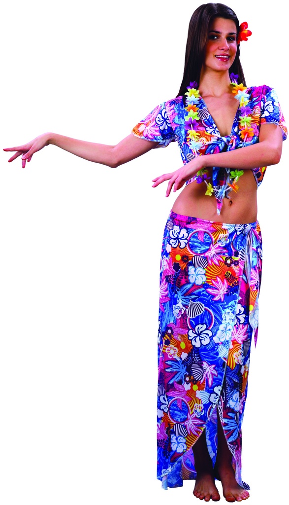 DISFRAZ BELLEZA HAWAIANA ADULT