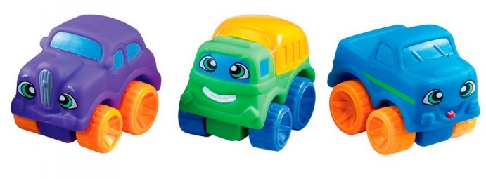 BABY WHEELS CARS 3 PIEZAS