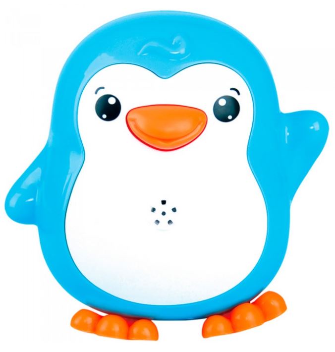 PINGÜINO BAÑO AZUL