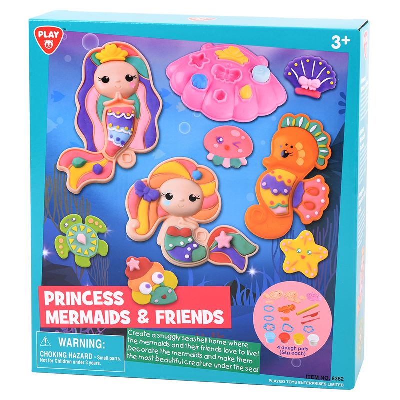 PLASTILINA PRINCESAS & SIRENAS