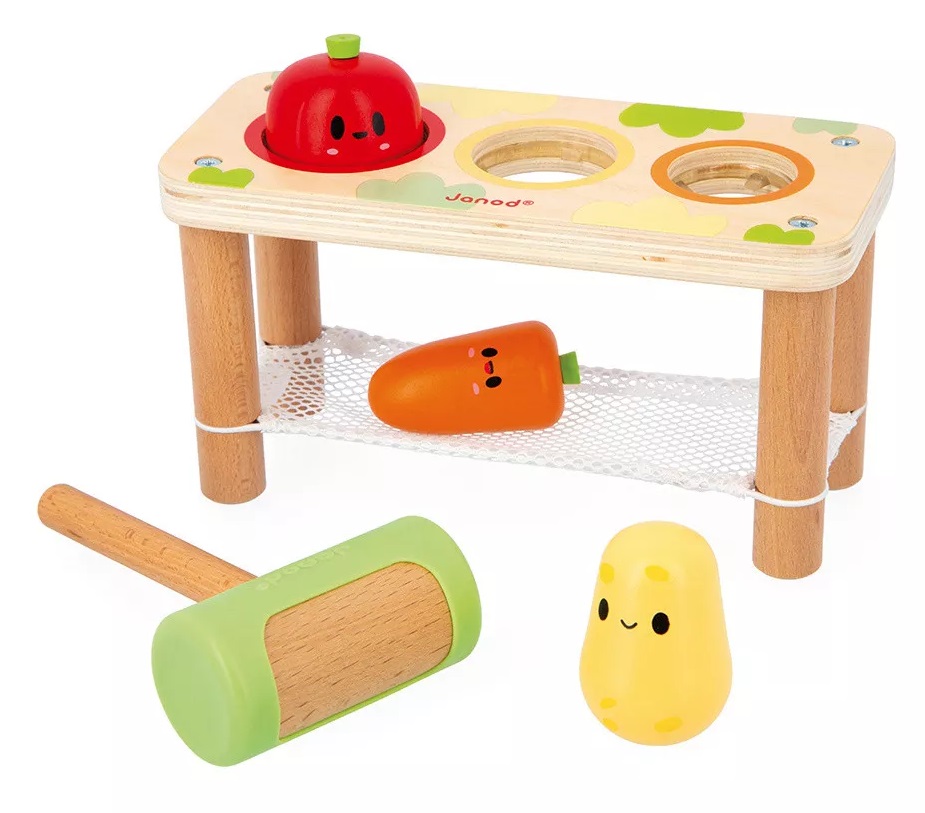 JUEGO GOLPEAR VERDURAS
