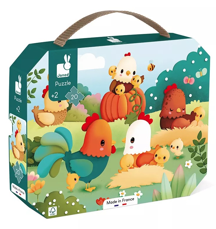 PUZZLE 20 P.GRANJA-BIENVENIDO AL CORRAL