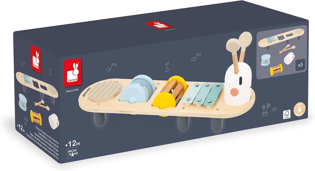 TABLA DE ESTIMULACIÓN MUSICAL ORUGA