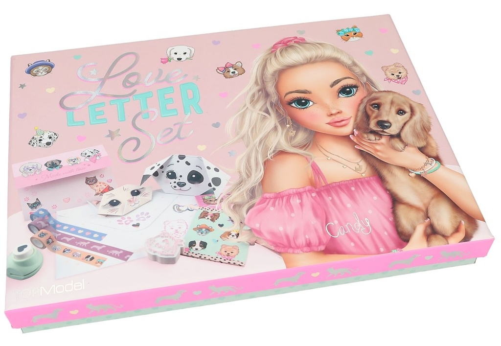 SET CARTAS LOVE KITTY & DOGGY TOP MODEL