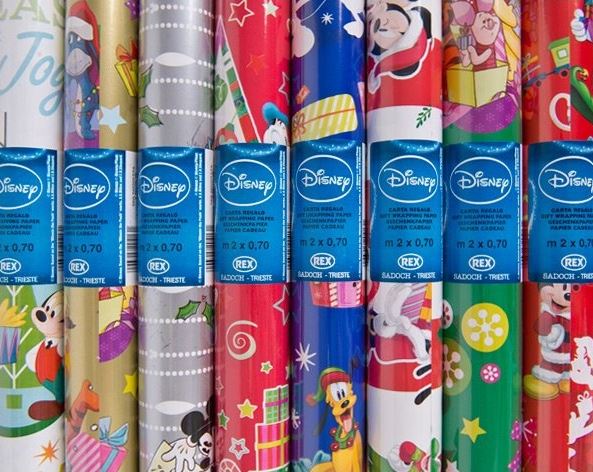 ROLLO PAPEL NAVIDAD DISNEY